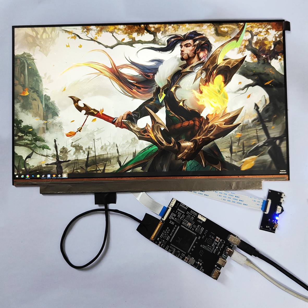 促4K驱动板typec一线通有线投屏DIY便携显示器120HZ 144HZ触摸H品