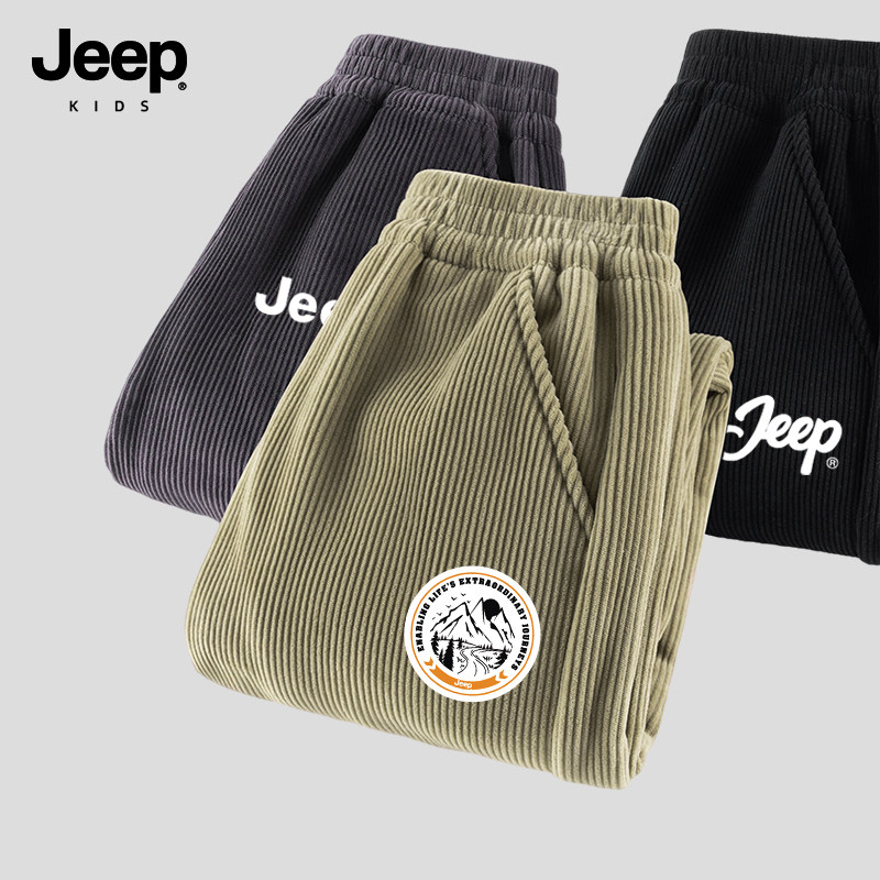 Jeep吉普童装儿童裤子春秋款