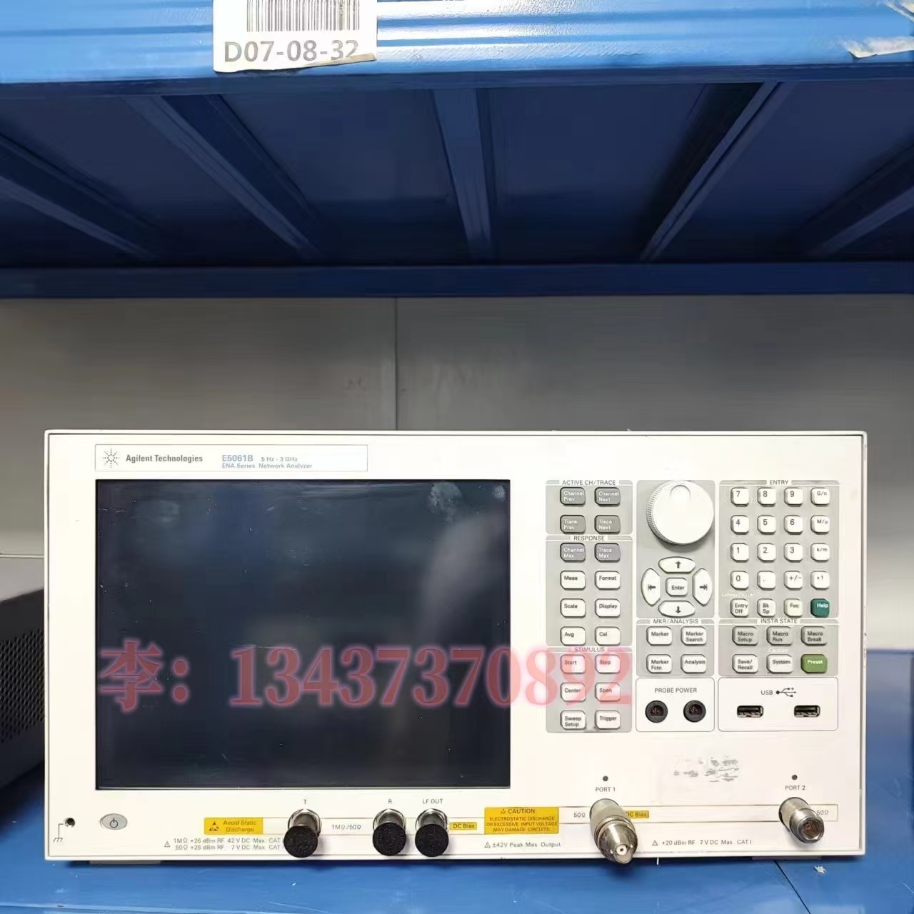 安捷伦E5061B E5061A E5063A E5062A E5071C E5071B网络分析仪