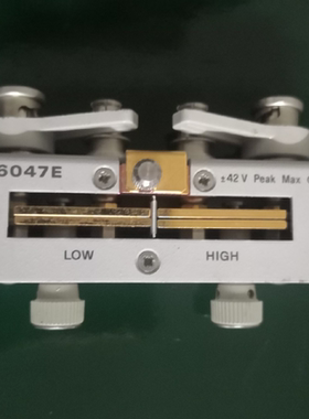 惠普 是德16047E阻抗分析仪插件测试夹具 16047A 16034E测试夹具