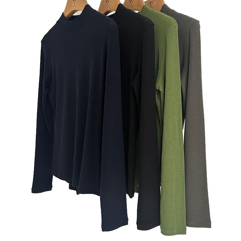 【潇潇】长58 内搭纯色上衣秋冬打底衫F2-24083