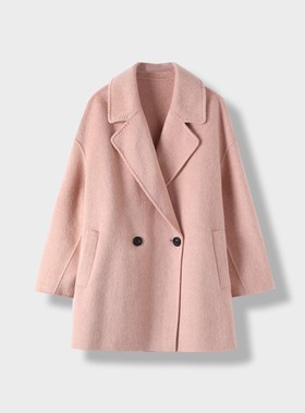 【晶晶姐妹专属】中长款女装大衣外套F53198-LSM