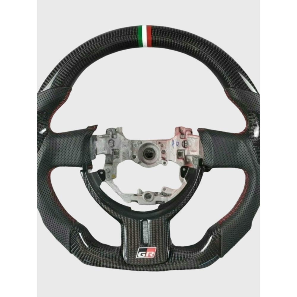 适用于丰田86斯巴鲁brz 碳纤维方向盘