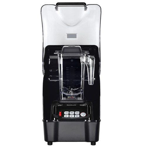 台湾JTC TM-800AQ沙冰机带隔音罩搅拌机碎冰奶茶商用果汁机調理機