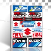 摩托车尾箱装 GSX250反光防水贴纸改装 饰贴花 DL250 适用铃木uy125