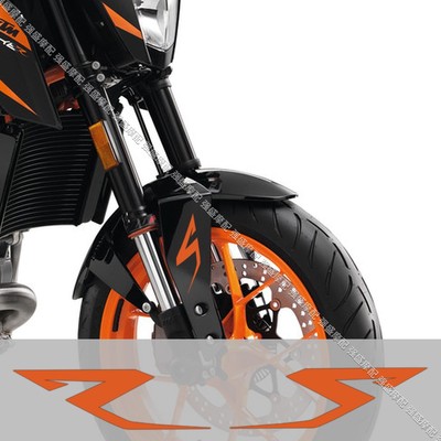 KTM车身改装线条拉花反光拉花