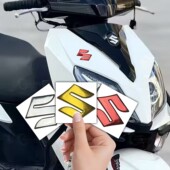 配件 饰车头标志防水贴花改装 适用铃木UY125 UU125i立体车标贴纸装