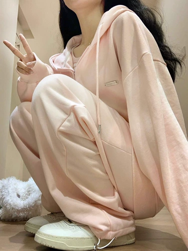 Спортивный костюм, тонкий комплект для школьников, модная толстовка с капюшоном