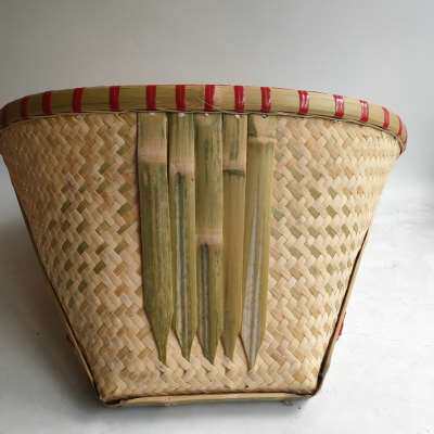 新畚箕竹制竹子制品工艺品撮箕农用手工竹编家用超大竹编品i.