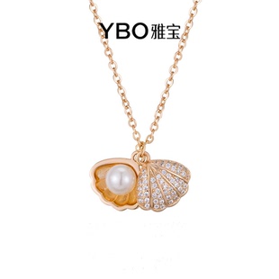 纯银s999正品天然珍珠贝壳项链女款2025新款足银党生日礼物女生