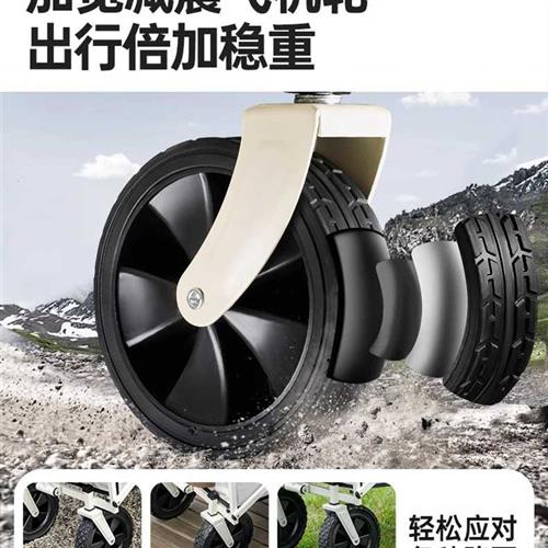 探险者露营车推车户外超大营地车野营可折叠小拖车野餐手拉摆摊车