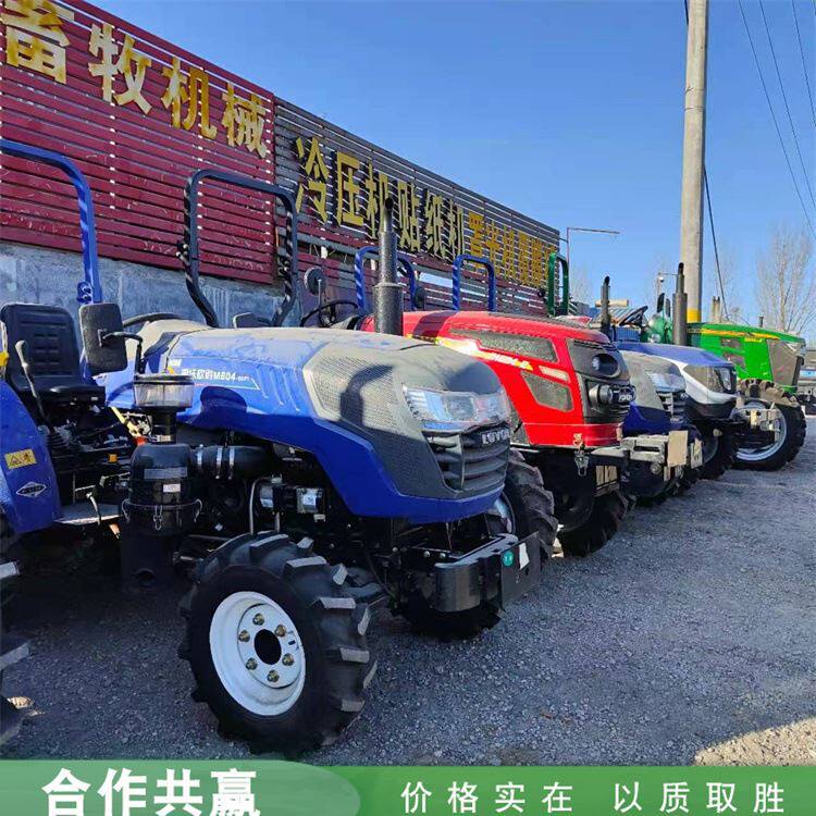 低矮款雷沃m604大棚王拖拉机旋耕碎土耕种机农用四驱轮式拖拉机