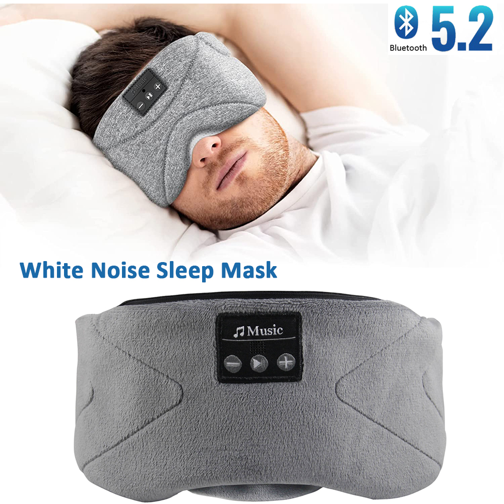 Sleep Mask Headphones 20 White Noise Ice-Feeling Bluetooth 5