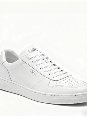 LSFG 2025秋季新款时尚轻奢板鞋男简约休闲百搭经典小白鞋