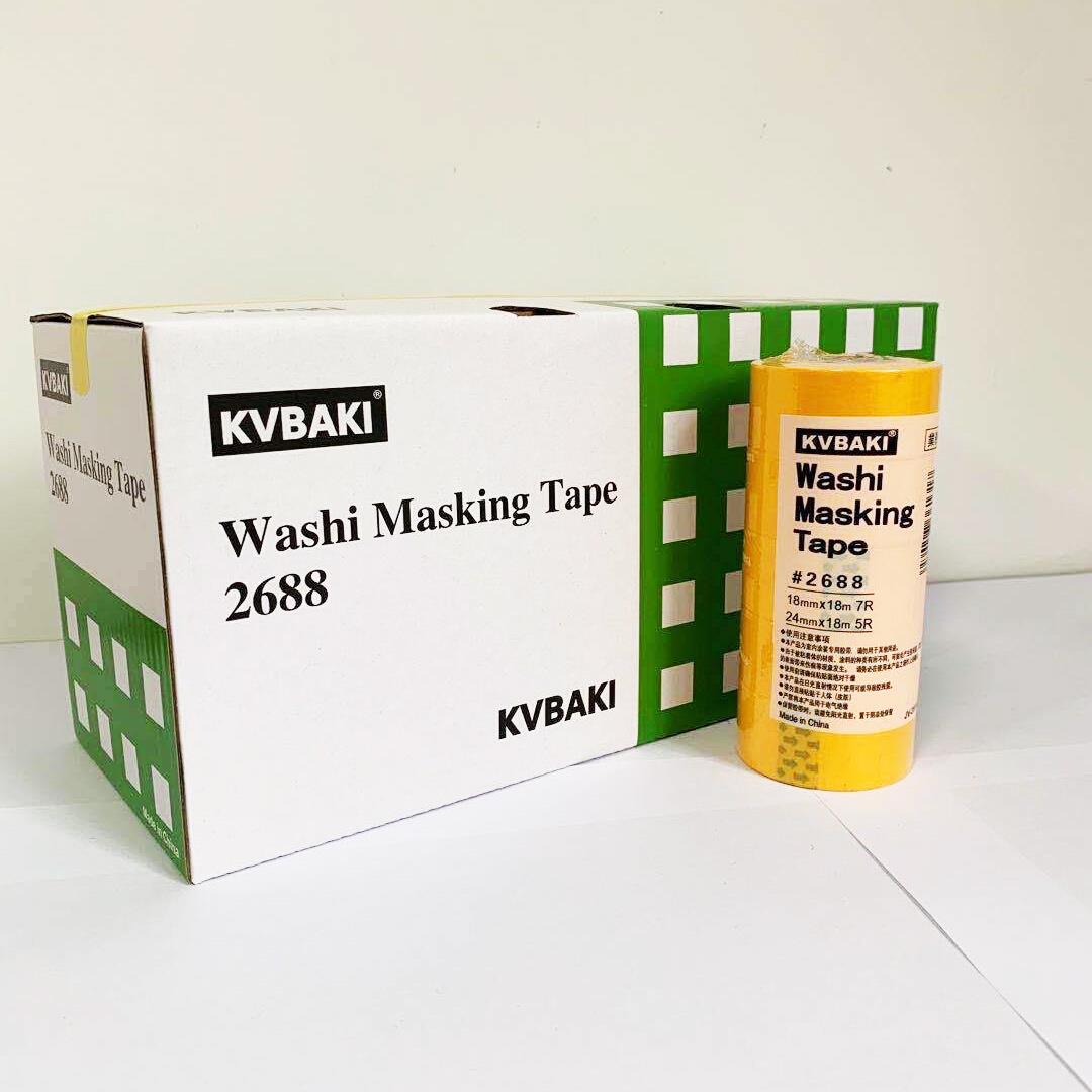 7592水包水水包砂进口和纸胶带外墙用分色纸真石漆仿石漆分格胶带