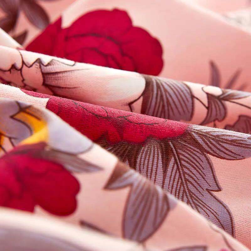 纯棉加厚维科布料亲肤被单床单国民印花纯棉上海家纺老式单件全棉