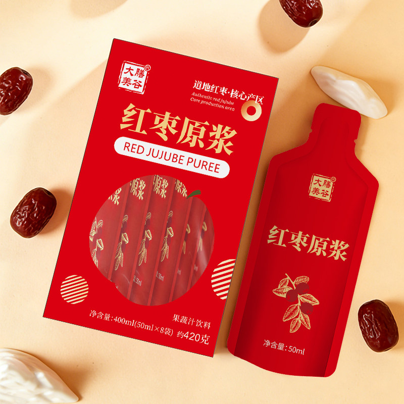 【大美膳谷】红枣原浆红枣汁便携果味/风味/果汁饮料