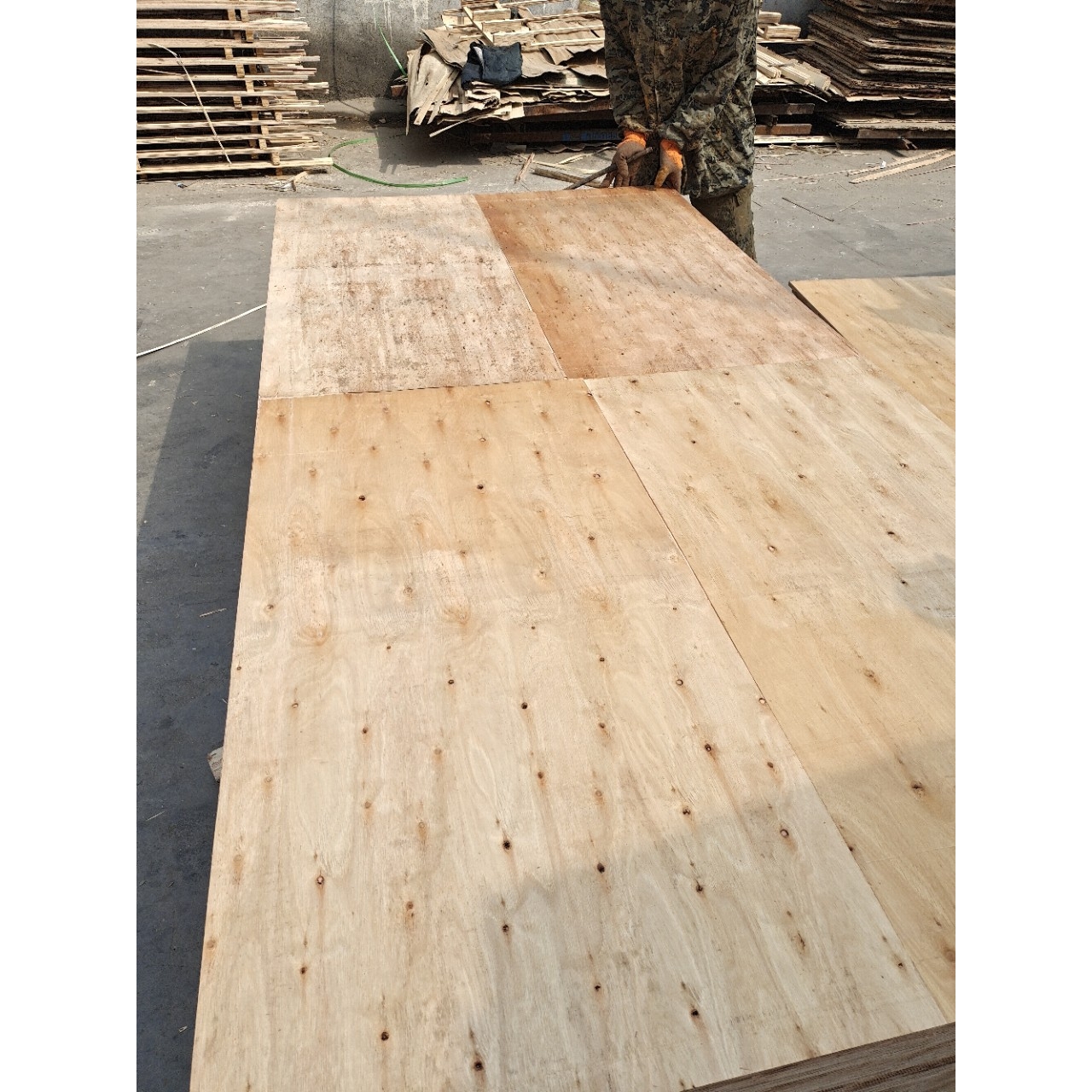 12mm15mm18mm多层板全桉木全杨木光板临沂厂家现货可开条托盘板