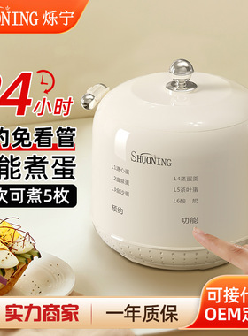 烁宁煮蛋器蒸家用小型神