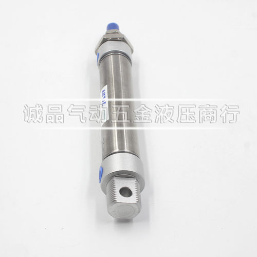 亚德客气缸MAC40X25X50X75X100X125X150X200S-CA不锈钢迷你缸缓冲