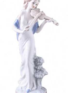 欧式酒柜电视柜装饰品工艺品家居饰品小摆设陶瓷雕塑摆件西洋美女