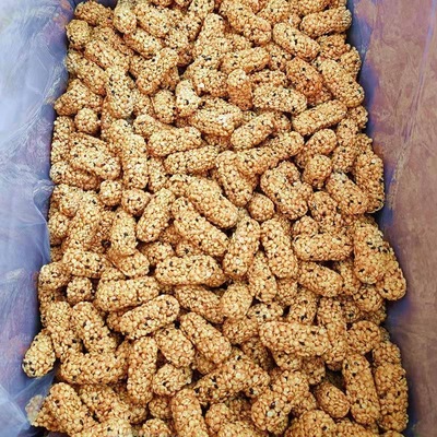 芝麻燕麦酥烘烤零食粗粮小吃休闲食品整箱包邮KTV火锅店自助等位