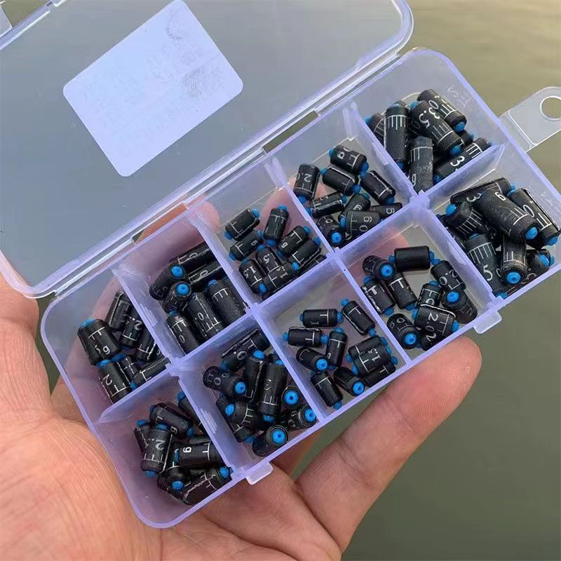 环保刻度铅钓鱼铅皮卷加厚散装竞技克度铅快速铅渔具用品垂钓夜钓