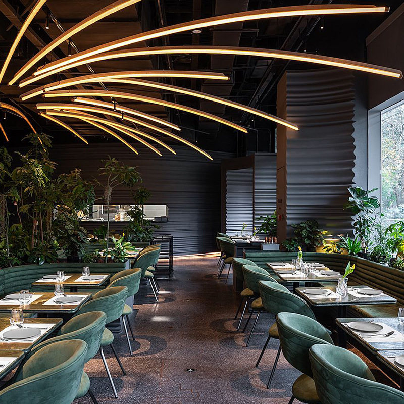 厂家定制餐厅桌椅商用轻奢布艺软包自助海鲜西餐厅酒店餐桌椅组合,家装灯饰光源,商用吊灯,淘宝优惠券,粉丝福利购,淘宝优惠卷