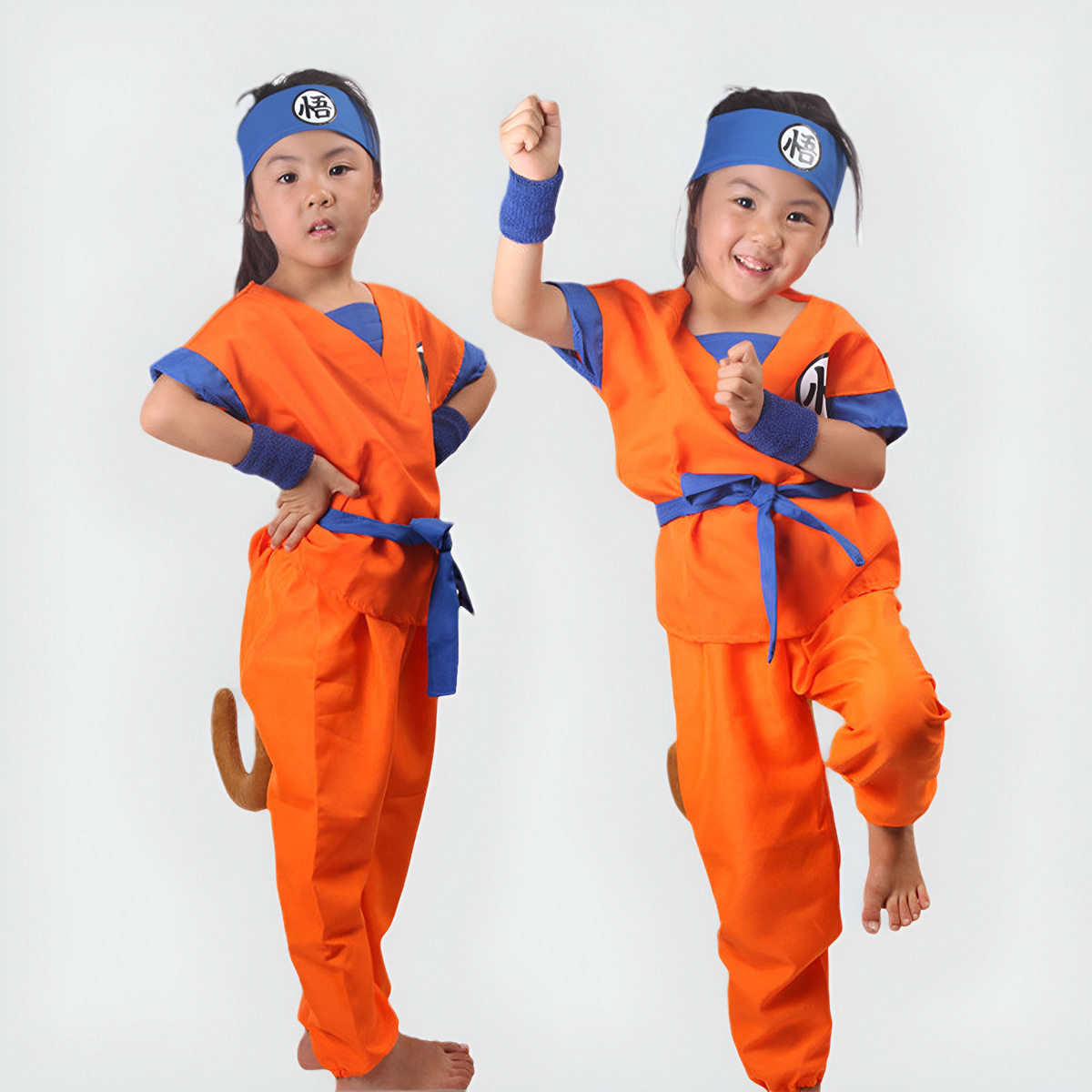 六一儿童动漫cosplay悟空龙珠
