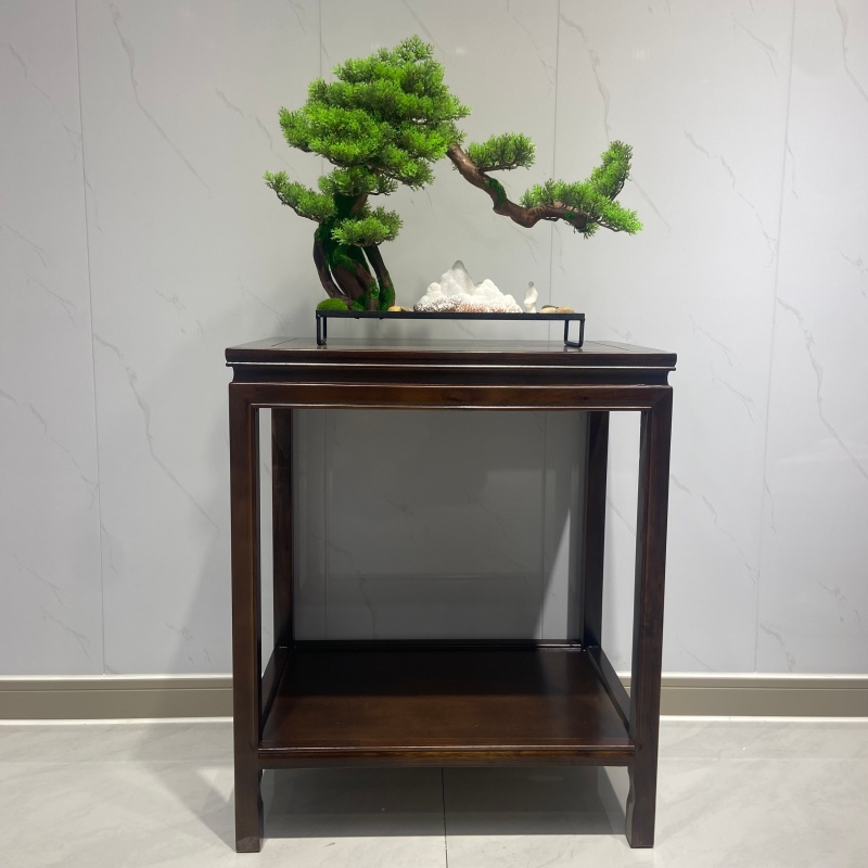 长条实木小方几沙发边几柜客厅中式角几榆木边桌家用小茶几小茶桌