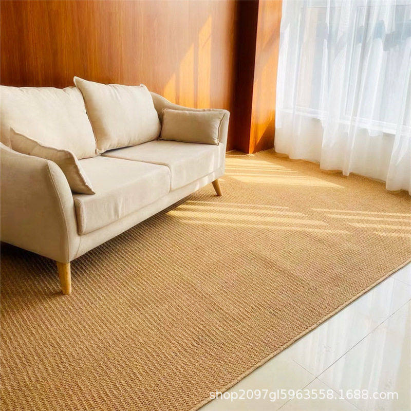 仿剑麻地毯客厅原木风茶几毯加厚耐磨猫抓垫卧室宠物磨爪耐脏地垫,居家布艺,家用脚垫,淘宝优惠券,粉丝福利购,淘宝优惠卷