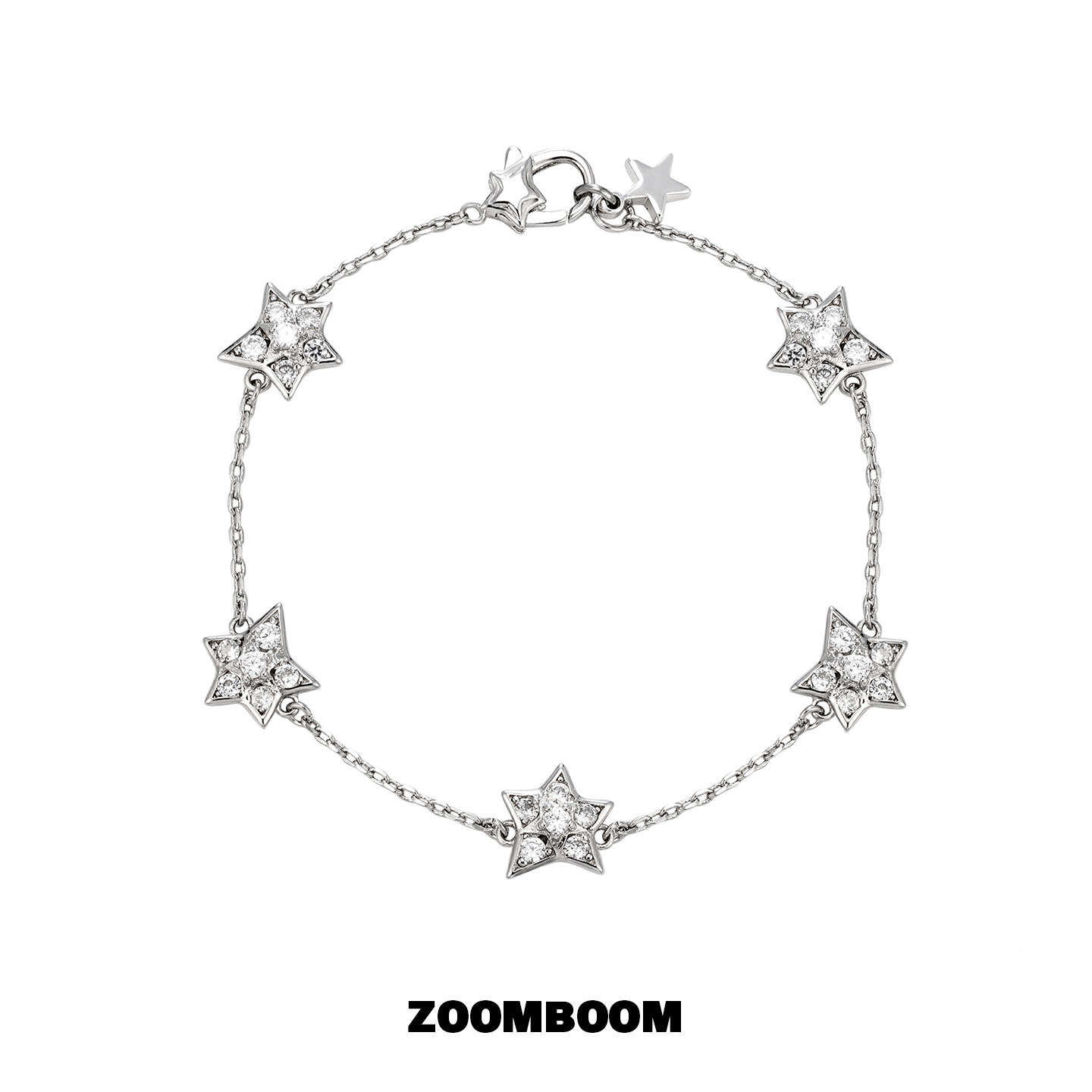 ZOOMBOOM满钻星星手链