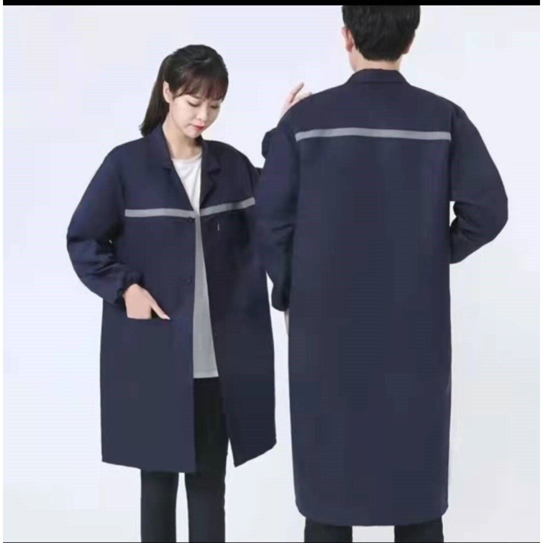 工作服大褂耐脏加厚男长款耐磨干活大褂搬运迷劳保服制防尘罩衣女