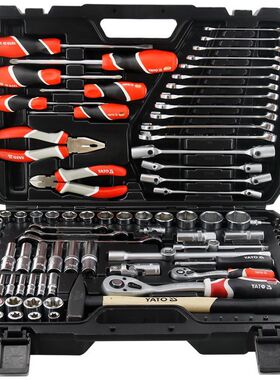 109件套筒棘轮扳手组套汽修工具套装修车机工机修工具YT-38891