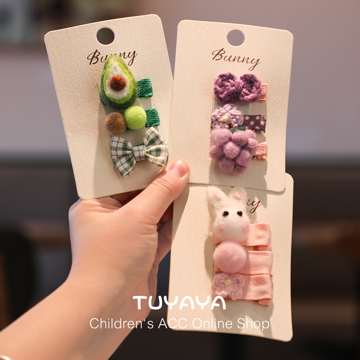 女宝宝发夹可爱超萌婴幼儿发卡