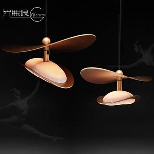 台湾艾舍人不规则LED金属调角度餐厅卧室楼梯间床头客厅芭蕾吊灯