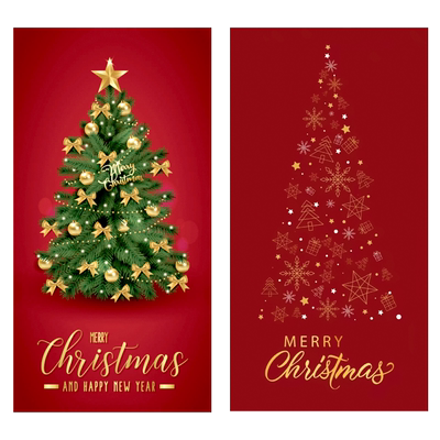 圣诞节贴纸圣诞礼盒密封贴标签