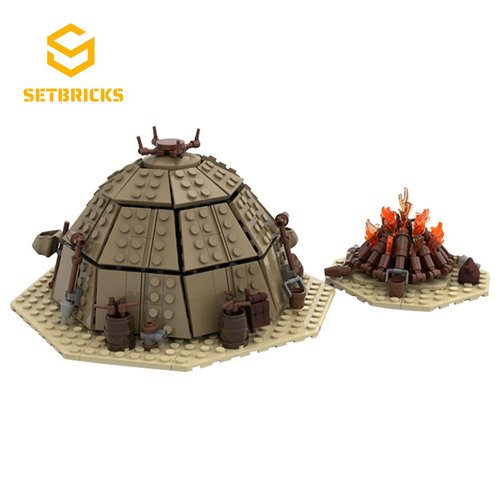 SETbricks星战塔斯肯突袭者兼容40615小颗粒拼装积木益智玩具