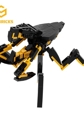 SETbricks星河战队兵阿拉奇虫族兼容小颗粒拼装积木益智玩具