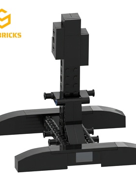 SETbricks太空航天坦特维四号飞船支架小颗粒拼装积木益智玩具