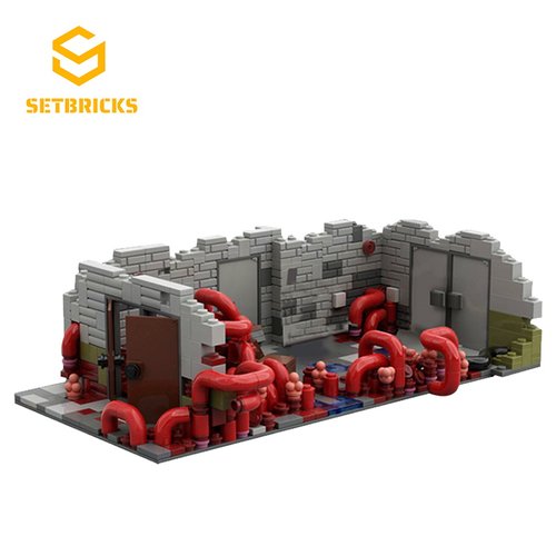 SETbricks最后的生还者剧版场景建筑模型小颗粒拼装积木益智玩具