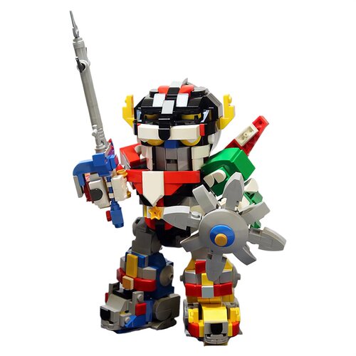 SETbricks战神金刚VOLTRON积木玩具机器人摆件组装拼装