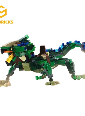 SETbricks星球大战欧比旺蜥蜴朋友Boga小颗粒拼装积木益智玩具