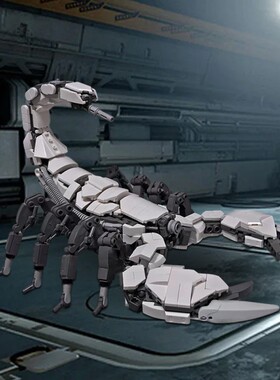 SETbrick 机械蝎子 小颗粒积木兼容益智儿童玩具套装拼插礼品