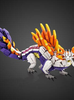 SETbricks 泡狐龙 小颗粒积木兼容益智儿童玩具套装拼插礼品