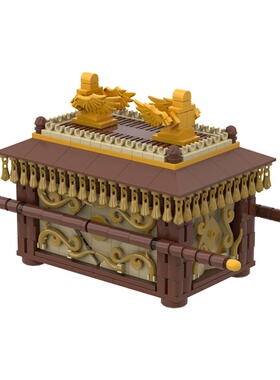 SETbricks夺宝奇兵骨灰盒小颗粒拼装积木益智玩具拼插儿童礼品