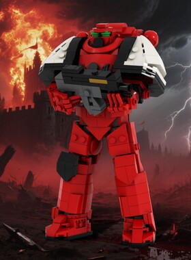 SETbricks 战锤40K太空陆战队 积木兼容益智儿童玩具套装拼插礼品