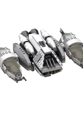 SETbricks积木MOCB翼前锋 丑陋阶层飞行飞船载具高砖零件拼装玩具