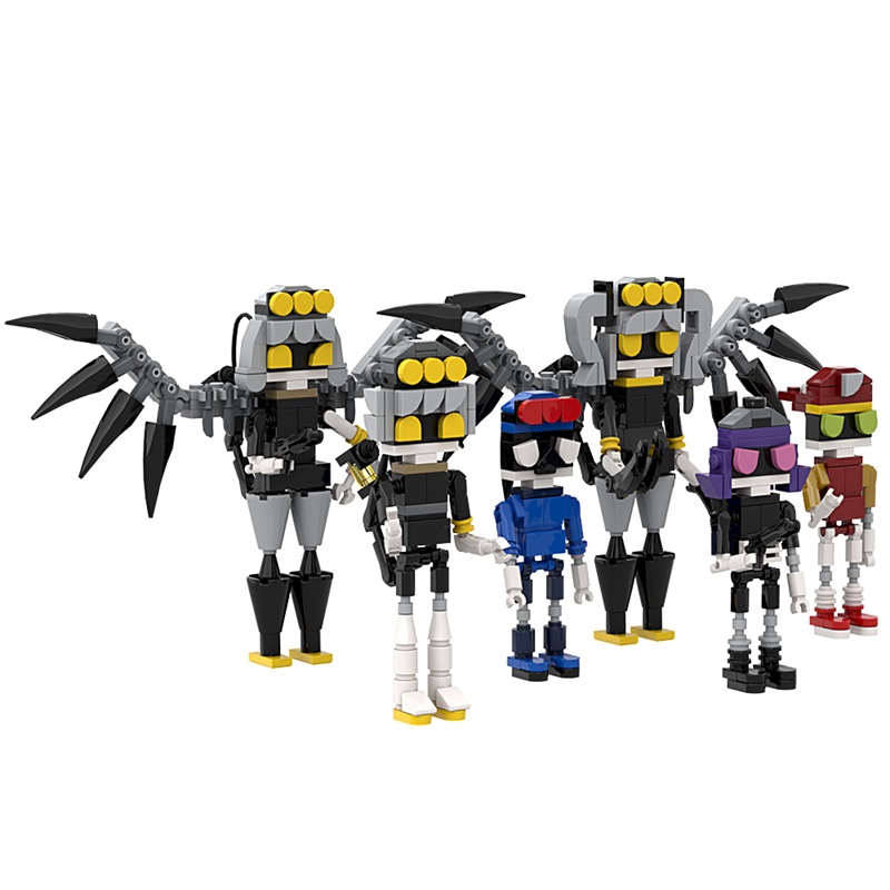 SETbricks积木无机杀手影视动漫游戏周边手办拼装小颗粒玩具