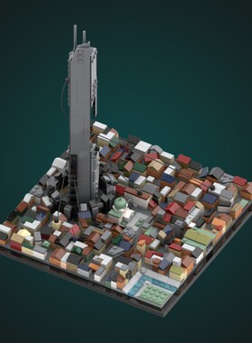 SETbricks 城市17|半条命2拼装积木兼容益智儿童玩具套装拼插礼品